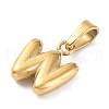 316L Surgical Stainless Steel Charms STAS-G315-01G-W-2