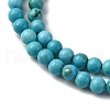 Natural Magnesite Beads Strands G-K244-02-4mm-01-6