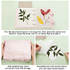 PU Binder Noterbook for Flower Press with Storage Bag DIY-WH0028-58-3