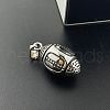 Vintage Punk Style American Football Pendant Necklaces PU3961-2