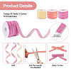 30 Yards 3 Colors Single Face Velvet Ribbon SRIB-TA0001-07-9