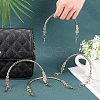 SUPERFINDINGS 4Pcs 2 Colors Iron Bag Handle FIND-FH0001-97-2