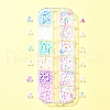 480Pcs 12 Colors 6/0 Glass Seed Beads SEED-FS0001-27-7