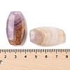 Natural Amethyst Lace Agate Pendants G-A244-03-3