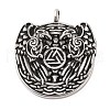 316 Surgical Stainless Steel Big Pendants STAS-Z073-46AS-1