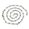 304 Stainless Steel knot with Oval Link Chains CHS-S012-04P-2