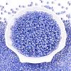 6/0 Transparent Inside Colours Glass Seed Round Beads X1-SEED-N006-004F-2