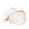 Opalite Pendants PALLOY-JF01490-01-3