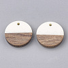 Resin & Walnut Wood Pendants RESI-S358-02C-01-2