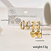 Sweetheart Stainless Steel Jewelry Set for Women's Daily Party Vacation QN3110-5