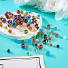 96Pcs 24 Styles Luminous Handmade Gold Sand Lampwork Beads LAMP-TA0001-05-6