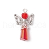 3Pcs Glass Pendants PALLOY-JF03664-02-3