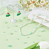 SOFPLATE 1830Pcs 5 Styles ABS Plastic Imitation Pearl Beads MACR-SP0001-03C-4
