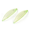 Transparent Acrylic Pendants OACR-O006-02B-3