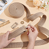 5 Yards Polycotton Ribbon OCOR-WH0078-169B-3