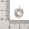Ion Plating(IP) Brass Pendants KK-U042-09P-3
