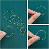 Unicraftale 304 Stainless Steel Wine Glass Charms Rings STAS-UN0001-72G-3