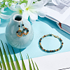  Natural Indian Agate Beads Strands G-NB0004-54-5