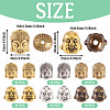 Craftdady Tibetan Style Alloy Beads TIBEB-CD0001-03-4