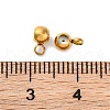 Ion Plating(IP) 202 Stainless Steel Beads X-STAS-S151-02G-D-3