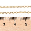 Ion Plating(IP) Trendy Unisex 304 Stainless Steel Cable Chain Necklaces NJEW-M047-02-4