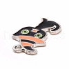 Alloy Enamel Pendants ENAM-M055-08P-3