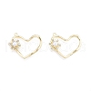 Alloy Rhinestone Pendants FIND-A017-05LG-2