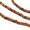 Natural Orange Garnet Beads Strands G-RM2025-03-2mm-4