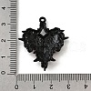 Alloy Enamel Gothic Style Pendants PALLOY-R157-06EB-06A-3