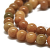 Natural Jade Beads Strands G-D030-01A-3