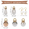 DIY Imitation Pearl Drop Earring Making Kit DIY-SZ0006-71-2