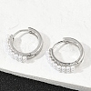 Brass ABS Imitation Pearl Hoop Earrings EJEW-M082-04P-4