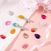 Natural Banded Agate/Striped Agate Cabochons G-FH0001-06-6