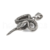 304 Stainless Steel Pendants STAS-V012-04AS-2