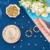 SUNNYCLUE 600Pcs CCB Plastic Beads CCB-SC0001-11G-4