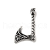 304 Stainless Steel Manual Polishing Pendants STAS-G280-06AS-1
