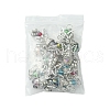 20Pcs 5 Colors Angel Glass Acrylic Pendants HJEW-FS00016-6