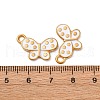 304 Stainless Steel Enamel Penadnts STAS-Q363-02D-G-3