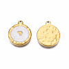 304 Stainless Steel Pendants STAS-S080-051G-NR-3