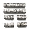 26Pcs 26 Styles 304 Stainless Steel Cube Beads STAS-V009-01P-1