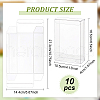 Transparent PVC Box CON-WH0084-97B-2