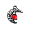 Gothic Rack Plating Alloy Pendants PALLOY-V002-12B-03-1