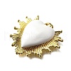 Brass Enamel Pendants KK-B136-08G-02-2