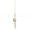 Brass Hanging Suncatchers HJEW-P018-A03-2