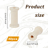 Wood Thread Bobbins TOOL-WH0125-106B-01-2