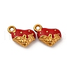 304 Stainless Steel Enamel Charms STAS-Q363-12B-G-1