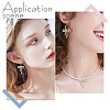GOMAKERER 32Pcs 2 Colors Alloy Pendants FIND-GO0001-50-7