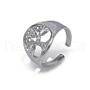 Adjustable Stainless Steel Cuff Rings PW-WG899EE-01-1