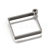 304 Stainless Steel Pendants STAS-S181-01P-K-2