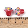 Glass Bumpy Beads GLAA-B025-01A-3